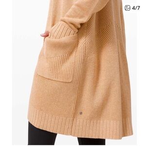 Lululemon sincerely yours cardigan sweater - Medium